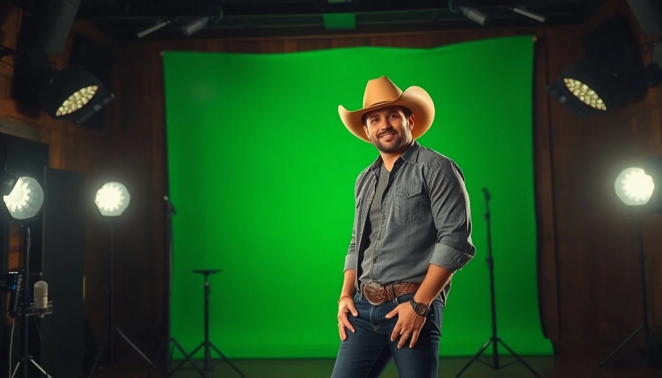 Green Screen in Country Western Music Videos